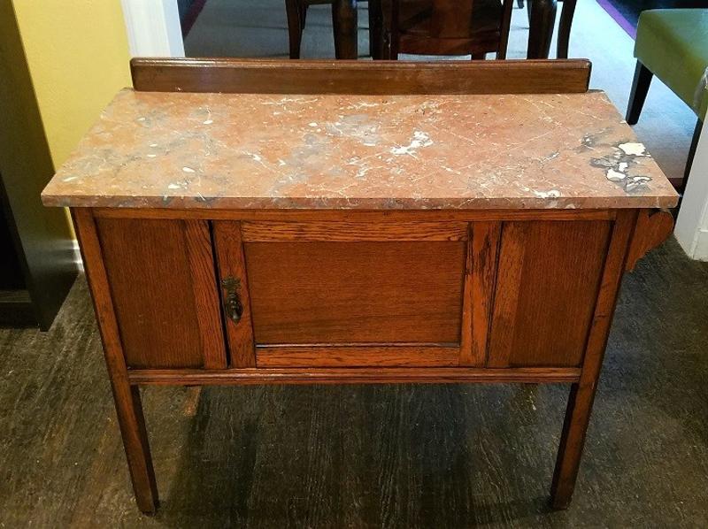 Antique Marble Top Dry Sink Washstand for sale in Dallas, TX 5miles