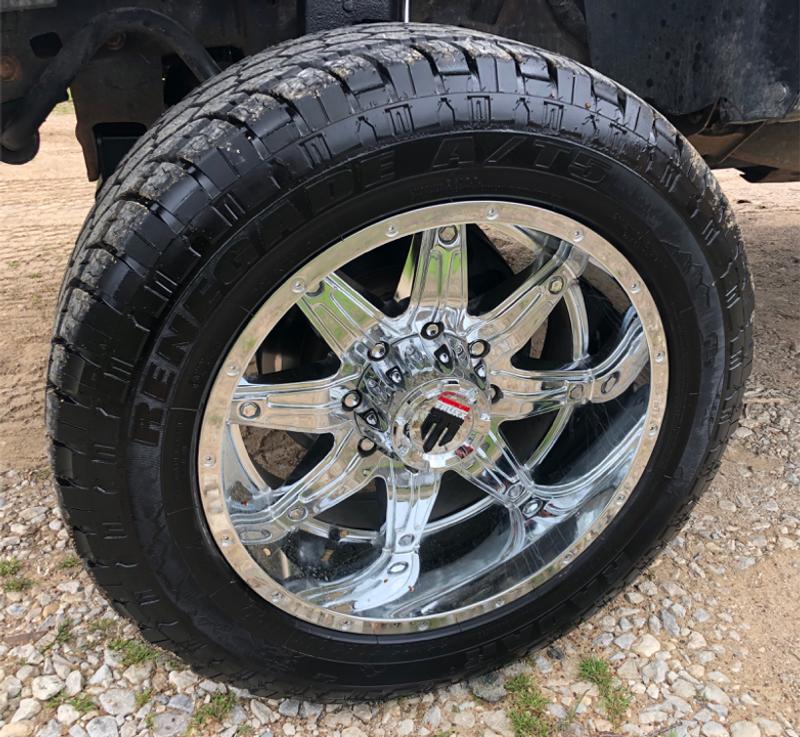 8 spoke truck wheels and tires for sale in DeSoto, TX 5miles Buy and