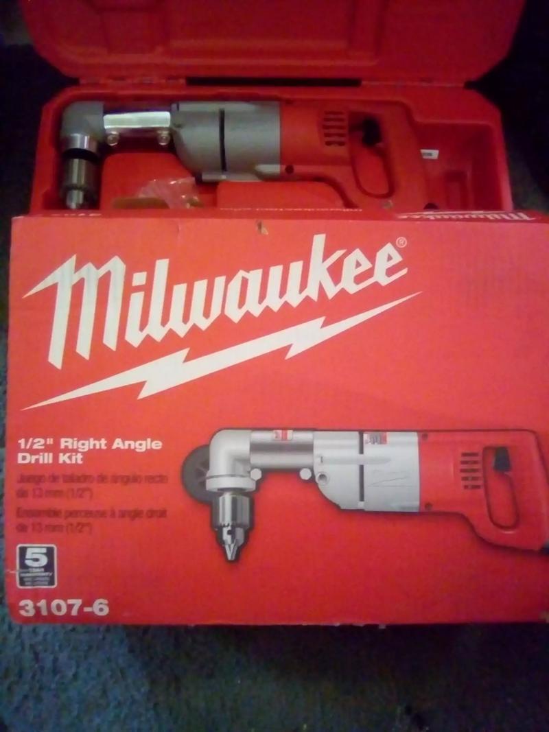 Milwaukee 1/2" Right Angle Drill 31076 for sale in Murrieta, CA