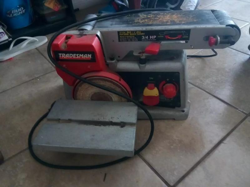 Model BD460VW4 in. x 6 in. Variable Speed Belt/Disc Sander for sale in Houston, TX 5miles