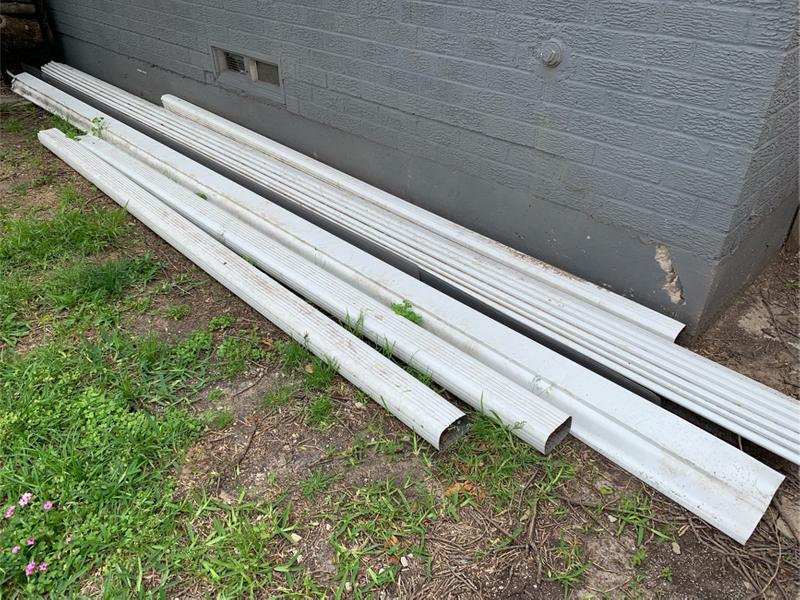 Aluminium gutters and plastic drains for sale in Irving, TX 5miles