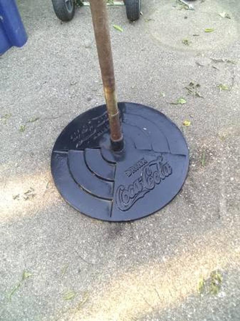 Vintage CocaCola Cast Iron Base for sale in Garland, TX 5miles Buy
