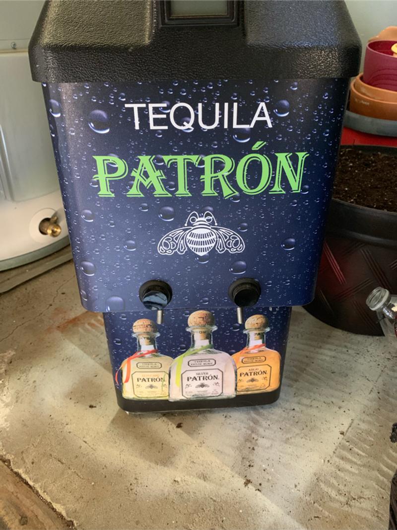 Patron tequila dispenser machine sentry slim shot 2 for sale in Fort