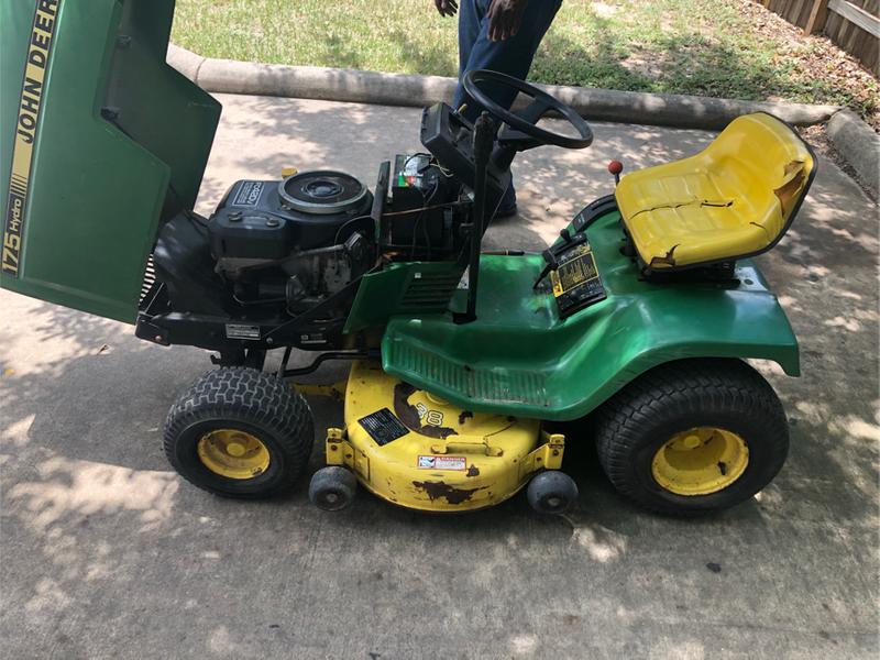 John Deere 175 hydro riding lawn mower for sale in Humble, TX 5miles