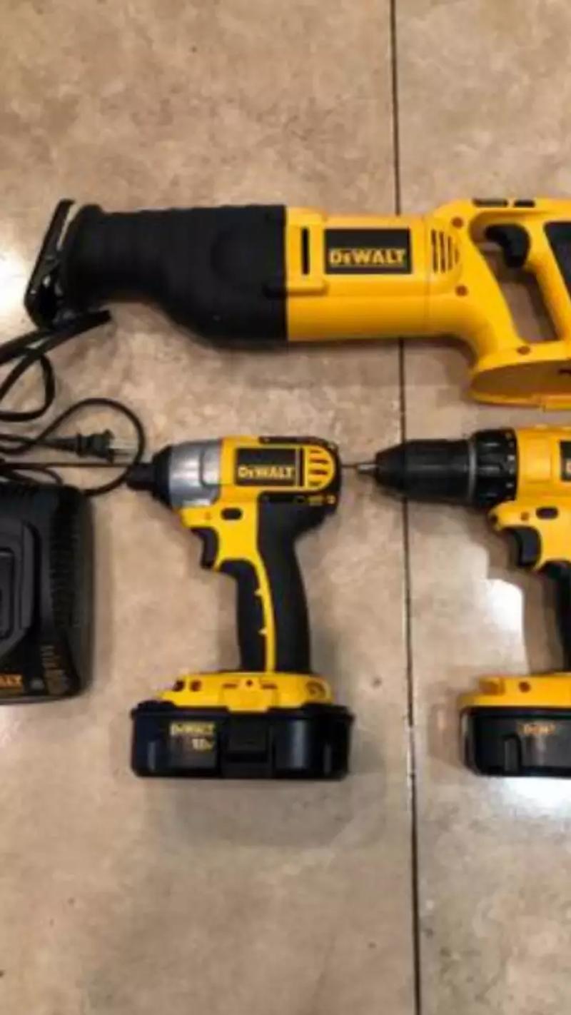 Dewalt cordless set(Impact,Drill,Sawzall) 18v for sale in Houston, TX