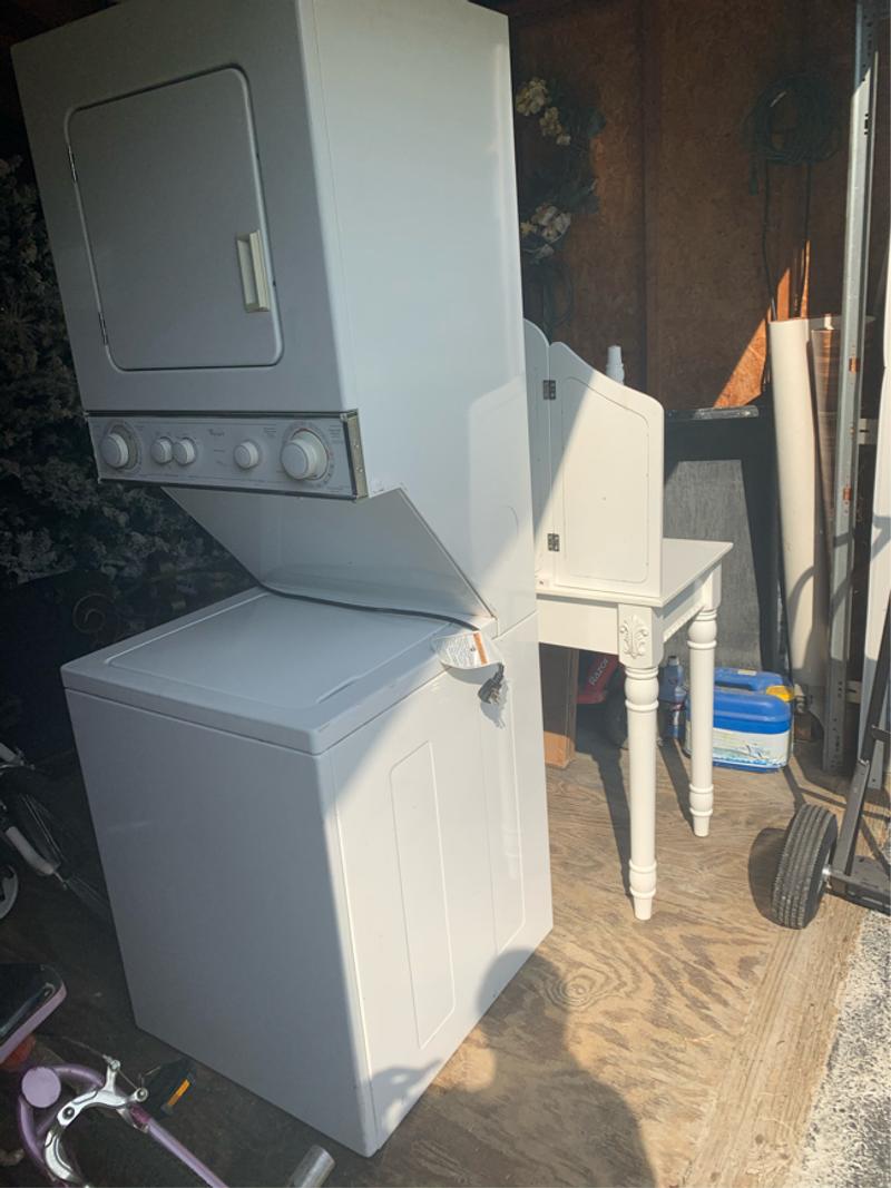 Whirlpool Stackable Gas Washer Dryer for sale in Vineland, NJ 5miles