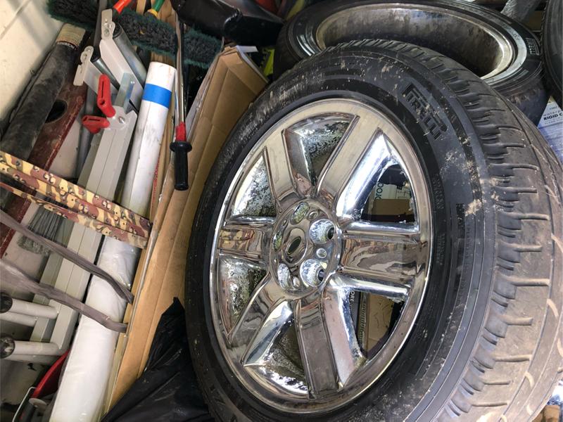 All 4 tires and rims for sale in Hayward, CA 5miles Buy and Sell