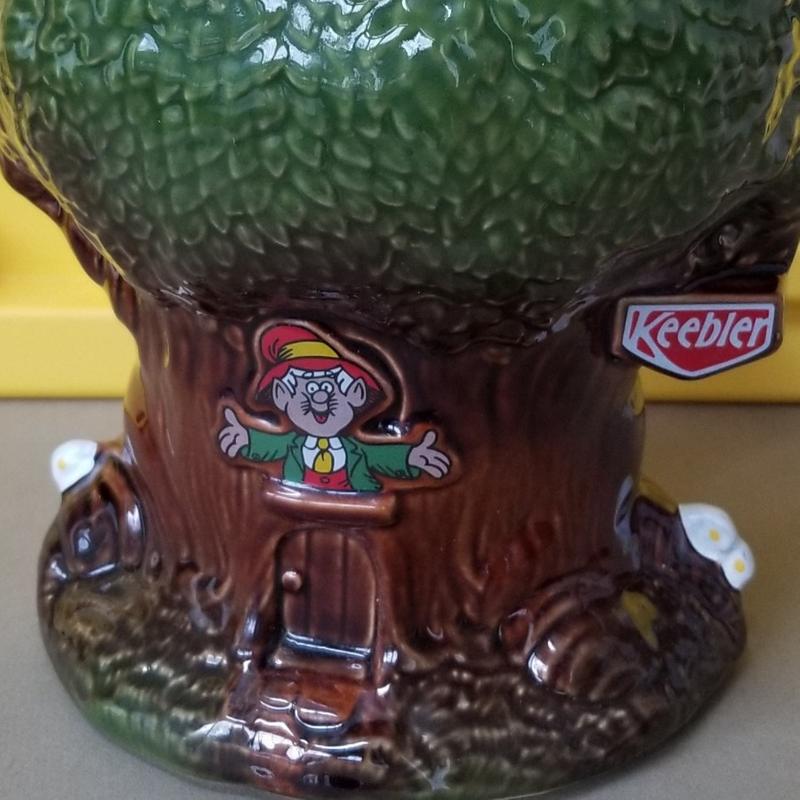 Original Vintage 1981 Keebler Elf Elves Tree House Cookie Jar McCoy