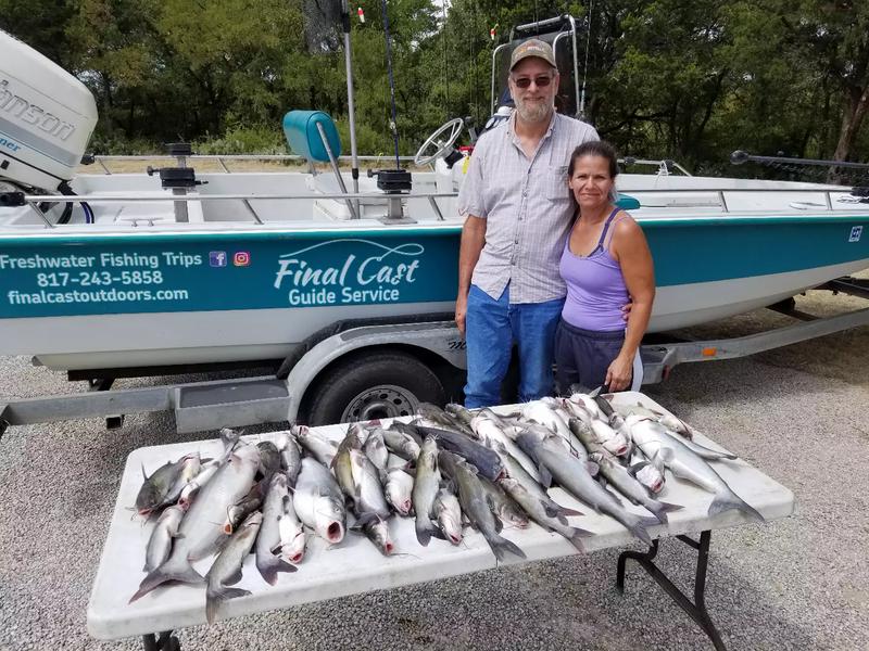 Squaw Creek Reservoir Catfish Trips for sale in Granbury, TX 5miles