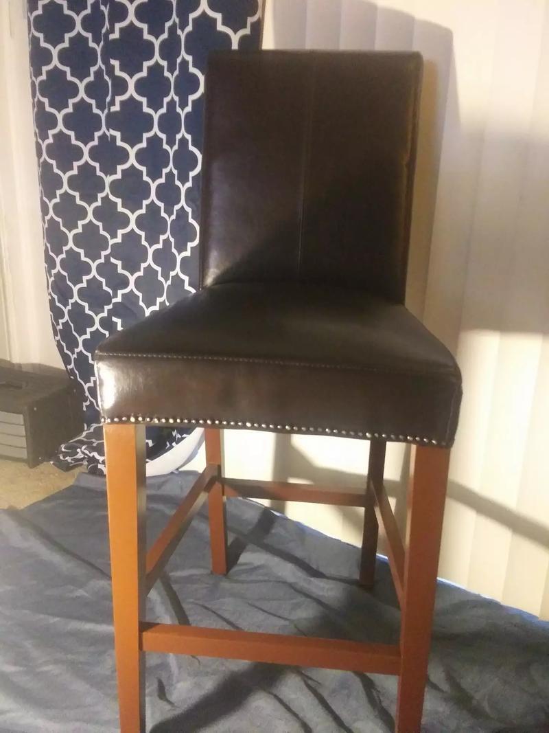 Three brown leather Bar Stools for sale in Phoenix, AZ 5miles Buy