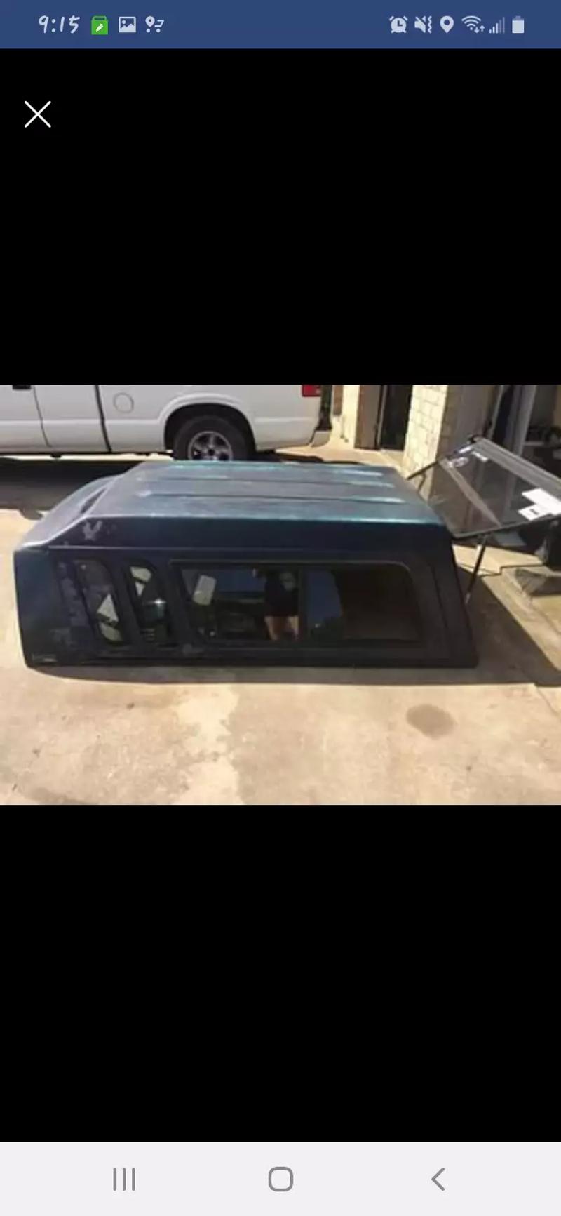 Fiberglass camper shell for sale in TX 5miles Buy and Sell