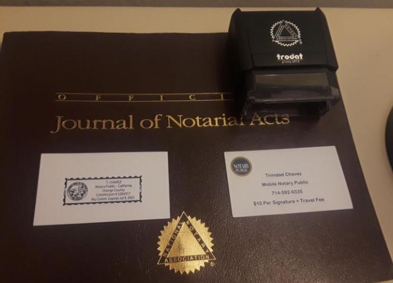 NOTARY PUBLIC SERVICE for sale in Riverside, CA 5miles Buy and Sell