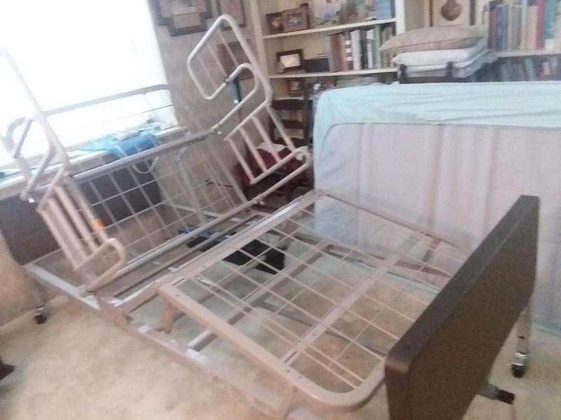 “Intertek” 79066 SemiElectric Adjustable Hospital Bed & Mattress