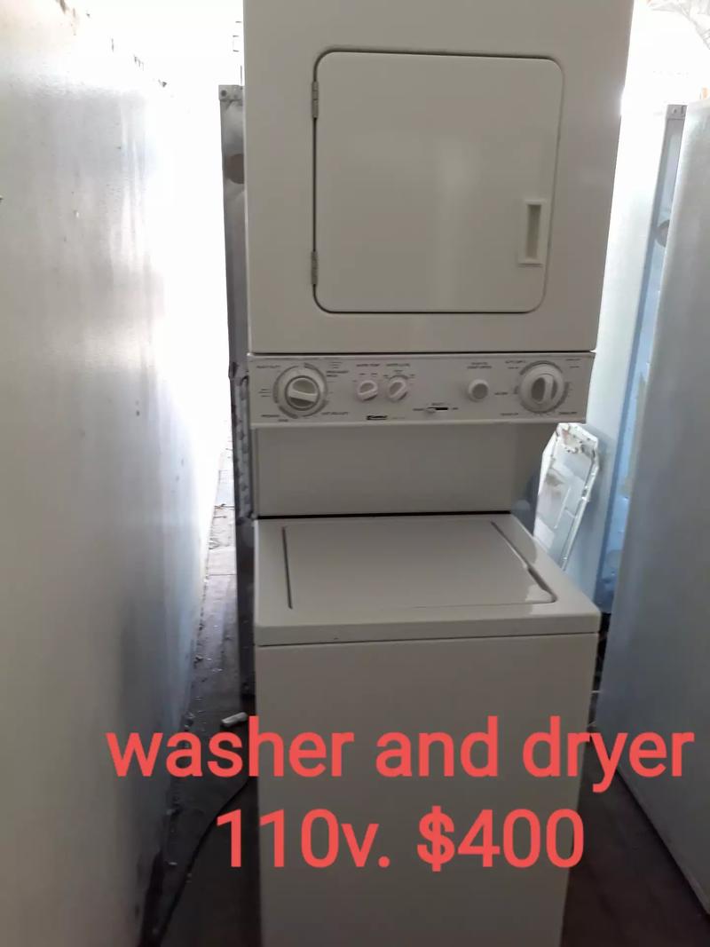 Stackable washer and dryer 110v. for sale in Houston, TX 5miles Buy