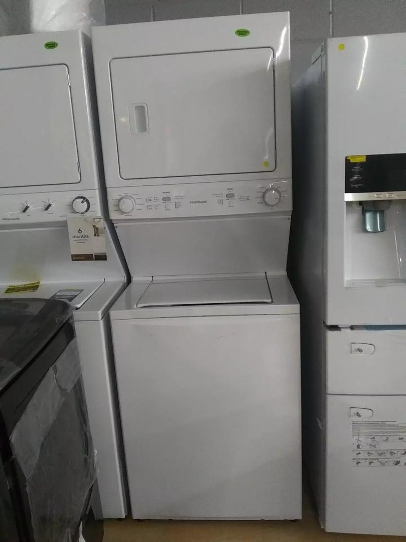 Frigidaire Stackable Unit Washer/Dryer Gas Take it home today 5 down