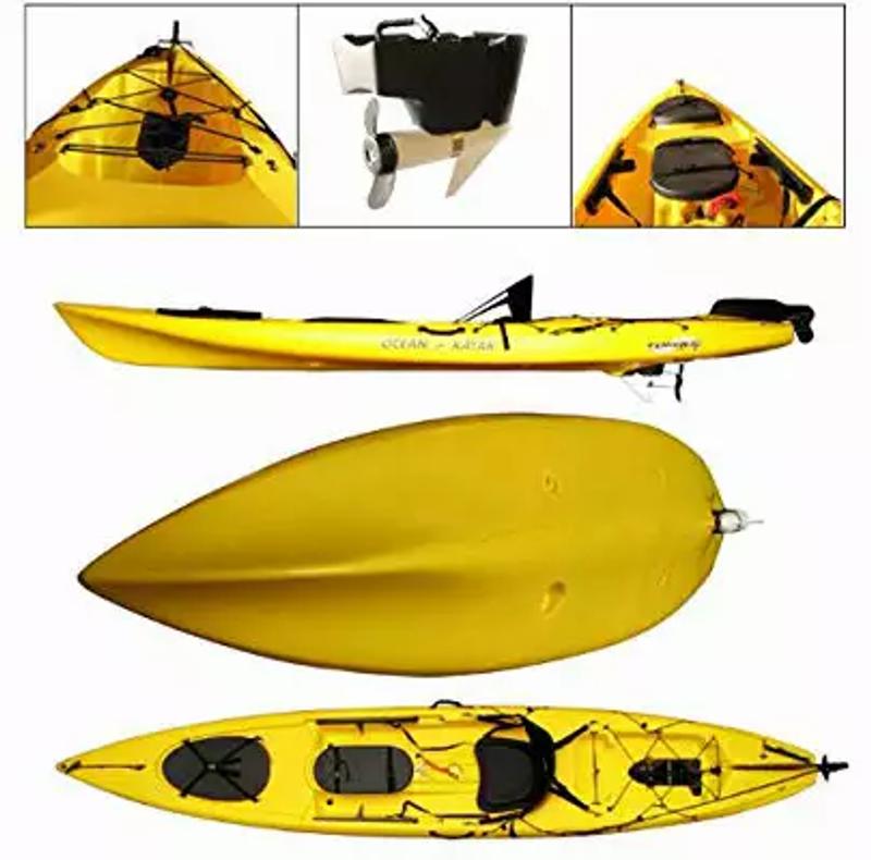 KAYAK Ocean Torque motorized kayak (kayak includes seat, motor, motor scupper on for sale in