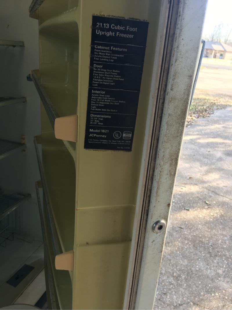 Stand up deep freezer for sale in Shreveport, LA 5miles Buy and Sell