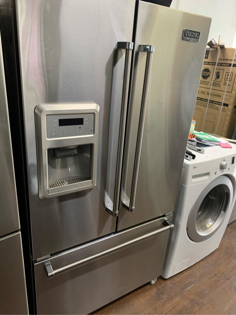 Viking Professional Steel 3 Door Refrigerator for sale in Los Angeles