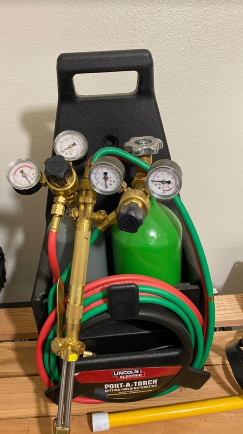 Port a torch kit Lincoln electric cutting welding brazing for sale