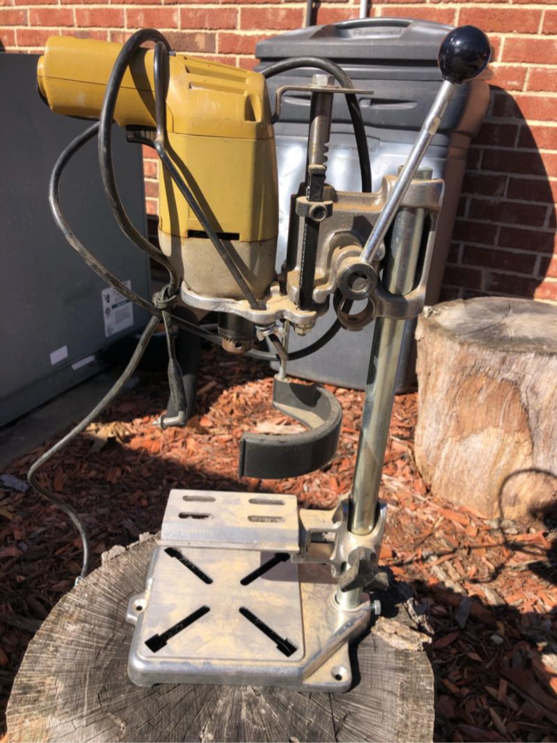 Vermont American Drill Press with drill for sale in Red Oak, TX