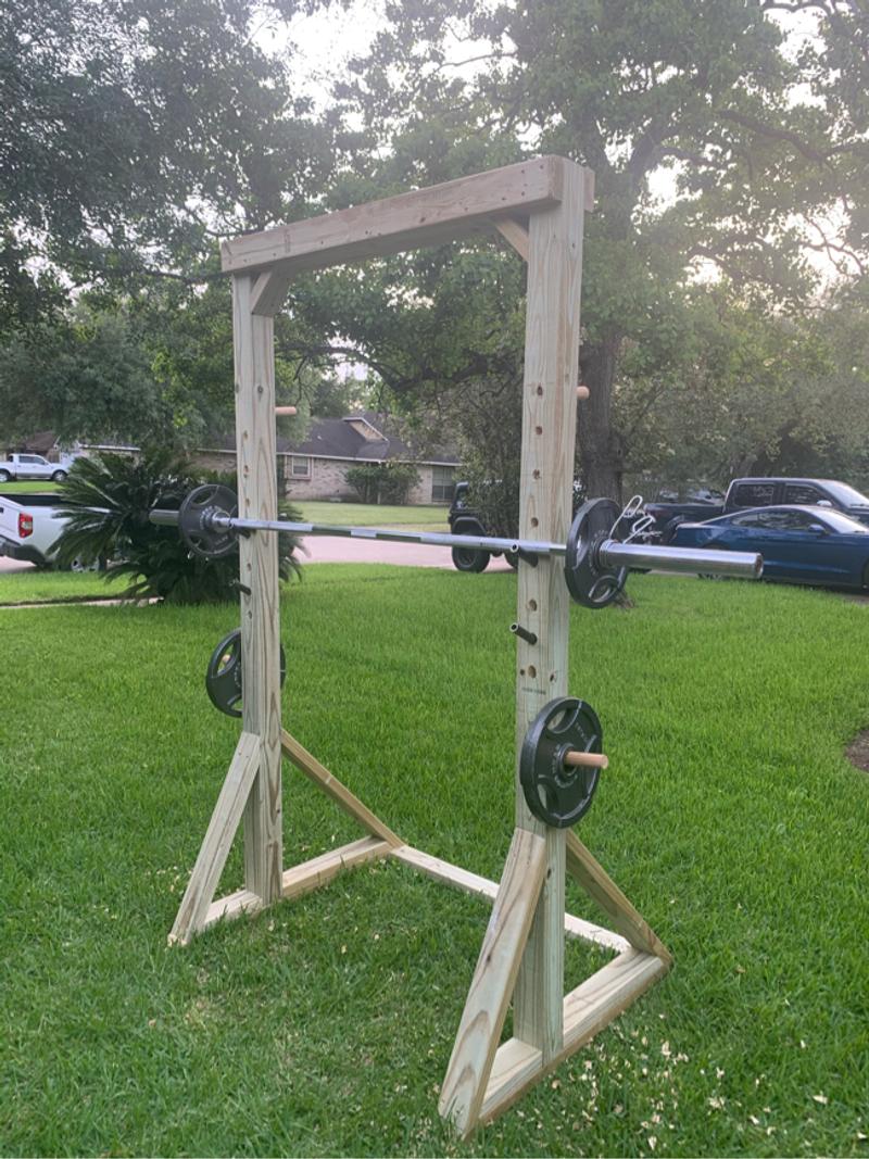 Squat Rack Solid Wood Indoor & Outdoor for sale in Sugar Land, TX