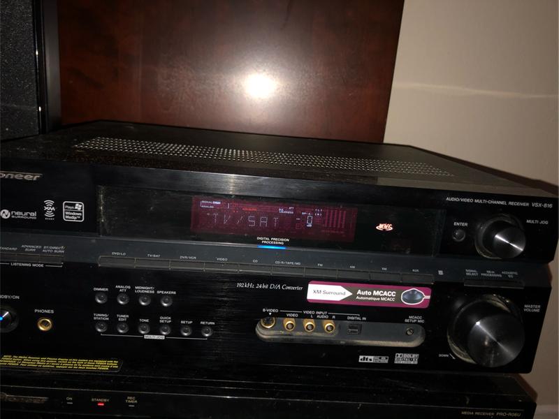 Pioneer surround sound receiver vsx-816 for sale in Dallas, TX - 5miles ...