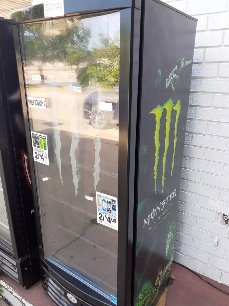 Monster energy drink refrigerator for sale in Mineral Wells, TX