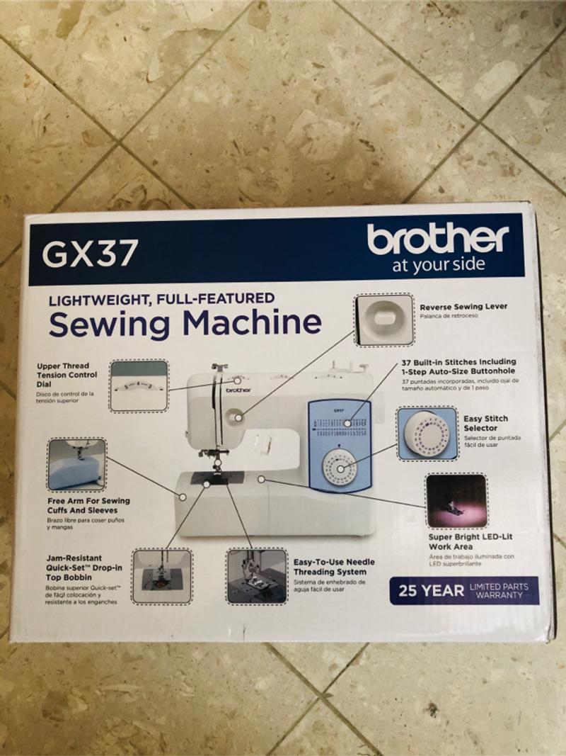 New And Never Used Brother GX37 Lightweight, Full Featured Sewing