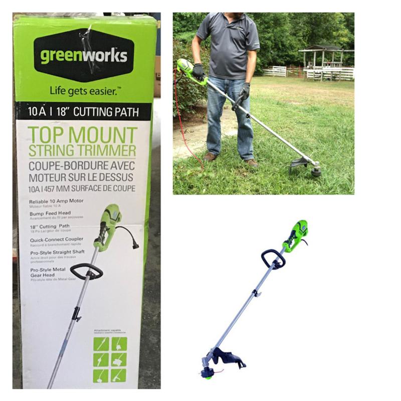 Greenworks 18Inch 10 Amp Corded String Trimmer (Attachment Capable) 21142 for sale in Stafford