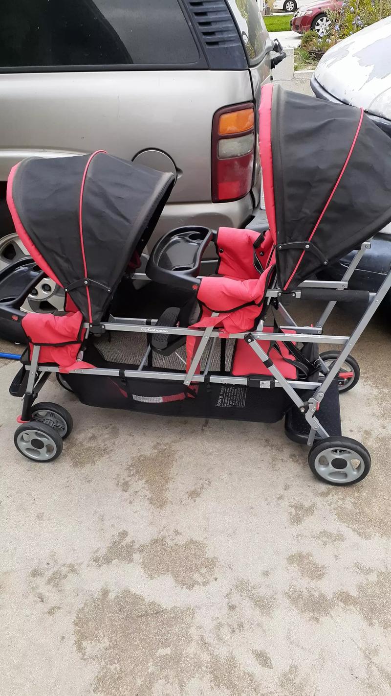 Joovy Big Caboose triple stand on stroller for sale in Downey, CA 5miles Buy and Sell