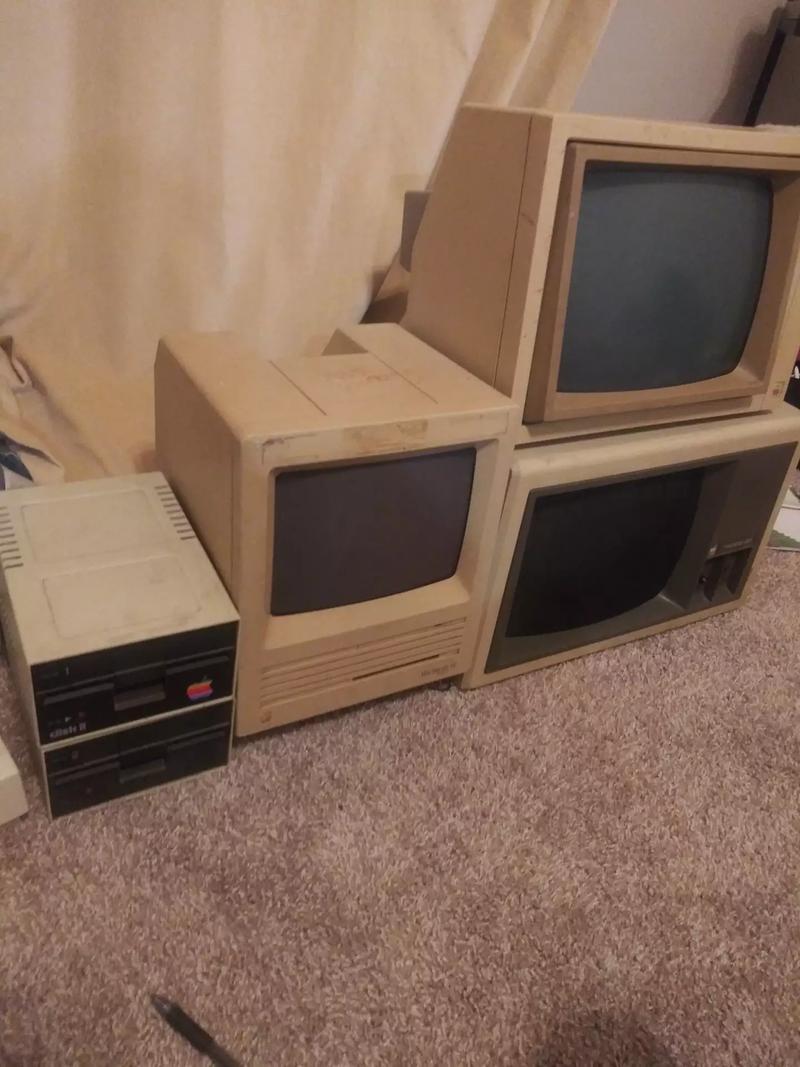 Vintage FIRST GENERATION) Apple MONITOR & Computer (BUNDLE) for sale in ...