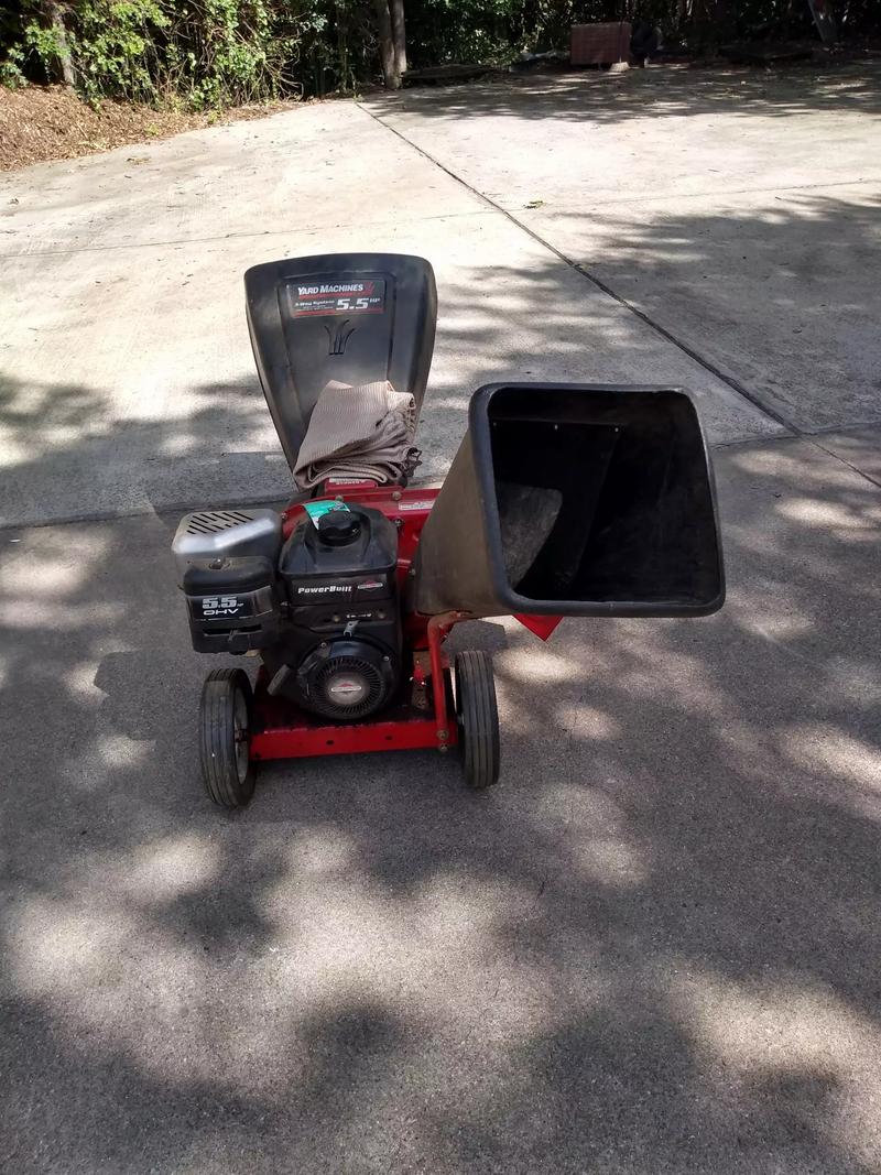 5.5 HP Yard Machines Chipper/Shredder for sale in Arlington, TX