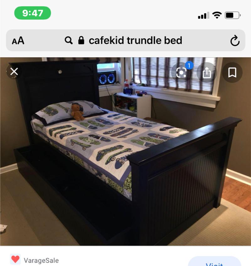 cafe kid bedroom set