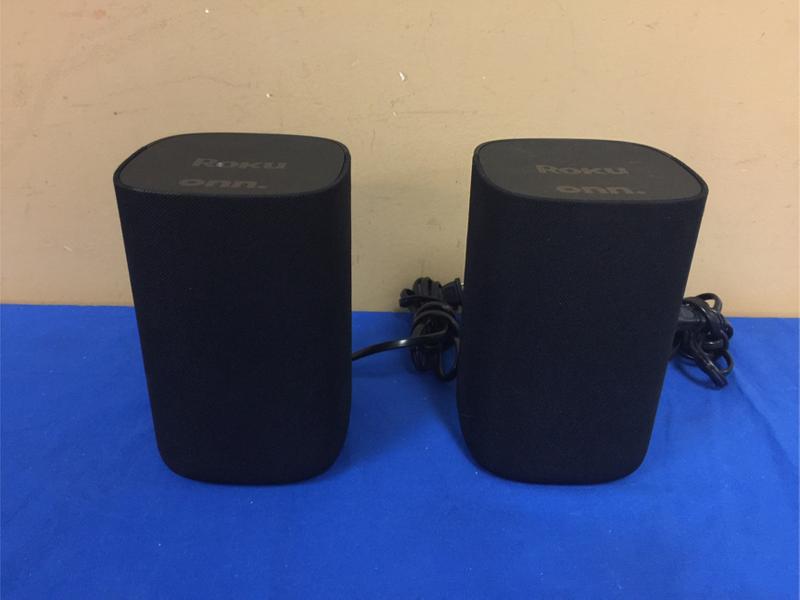 Onn Roku Wireless Bookshelf Speaker Pair (Model 100002419) for sale in Marietta, GA 5miles