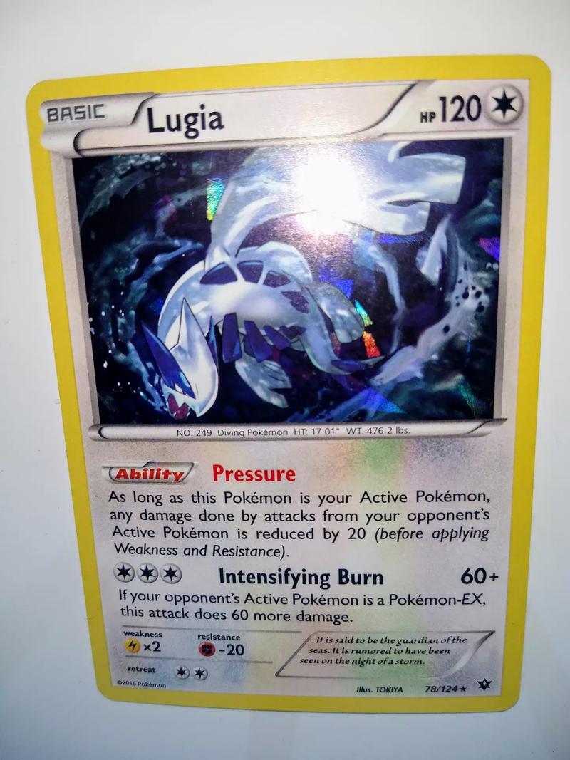 Lugia 78/124 XY Fates Collide Rare Pokemon Card for sale in Chino, CA