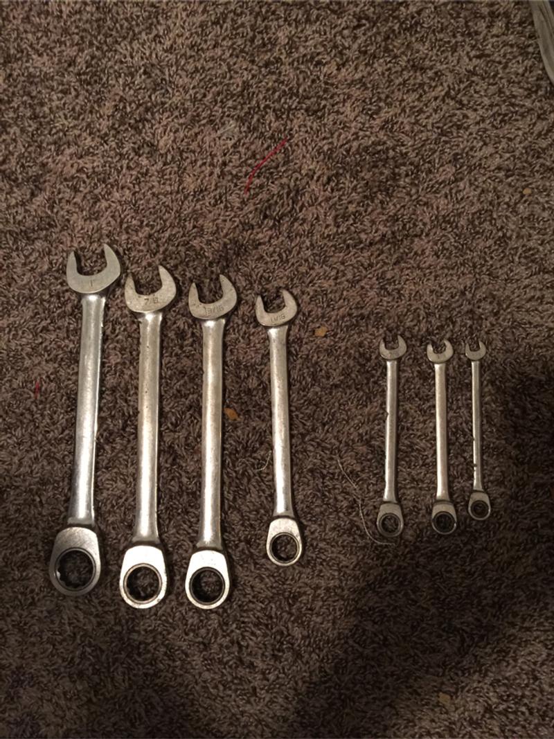 Cornwell combination ratcheting wrenches! for sale in Red Oak, TX