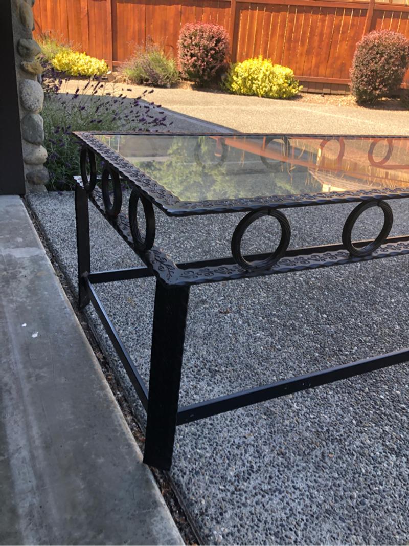Black Wrought Iron Coffee Table for sale in Bothell, WA 5miles Buy and Sell