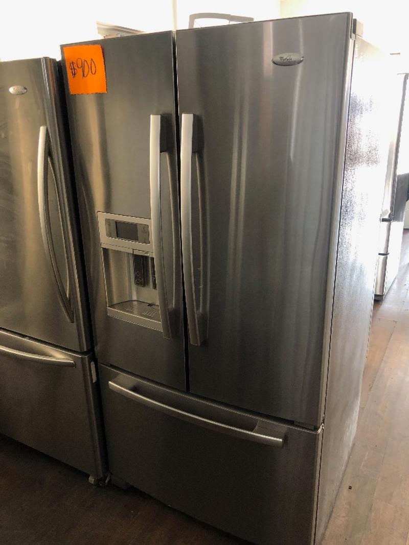WhirlPool Gold Stainless Steel French Door Refrigerator for sale in