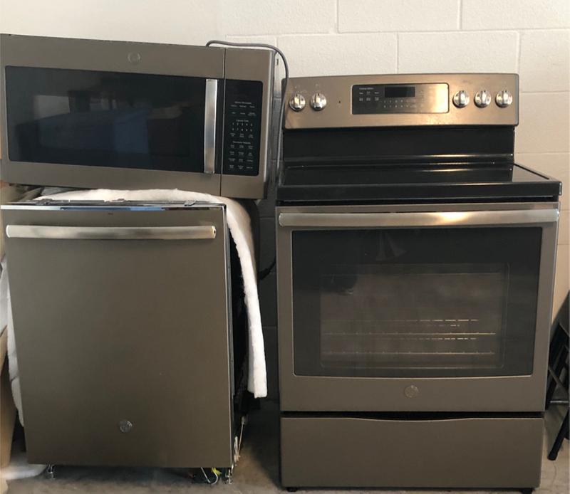 Appliance package microwave dishwasher and stove for sale in Palm Coast