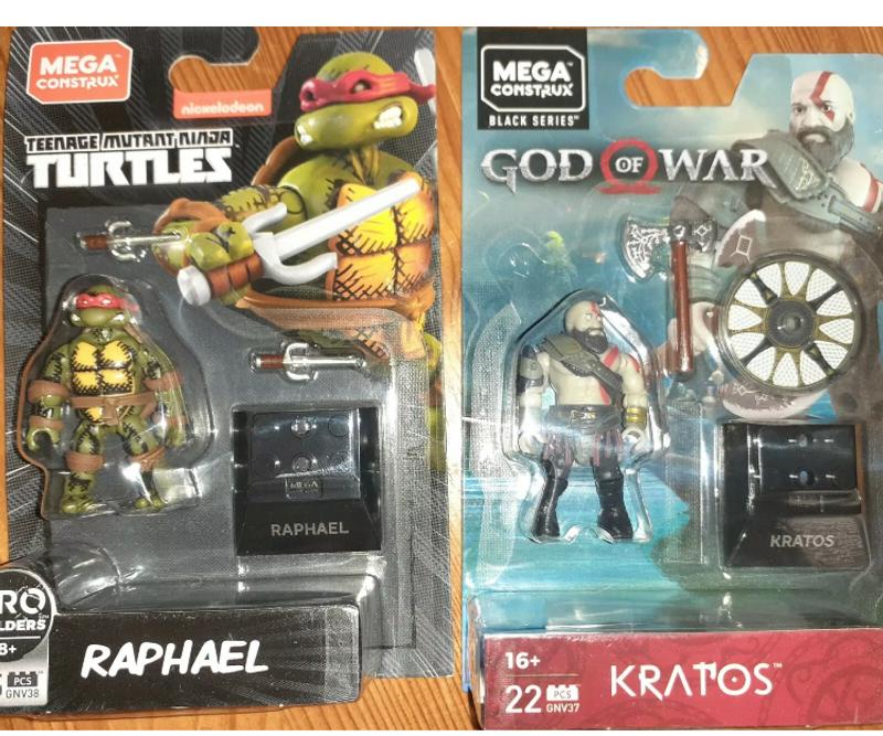 Toys & Hobbies Mega Construx Heroes God Of War Kratos Series 4 Mega