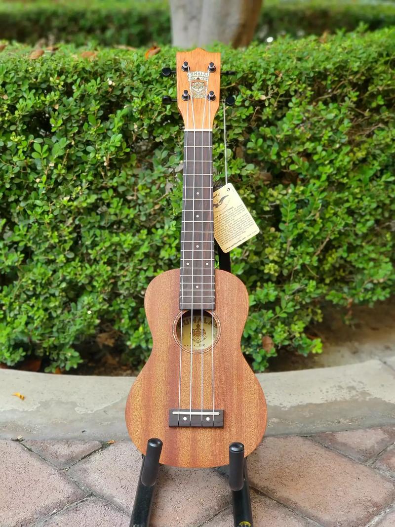 RARE 2013 Kumalae ALL SOLID Exotic Indonesian Mahogany Soprano Ukulele