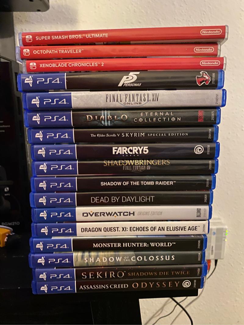 Playstation 4 and Nintendo Switch games for sale for sale in Houston