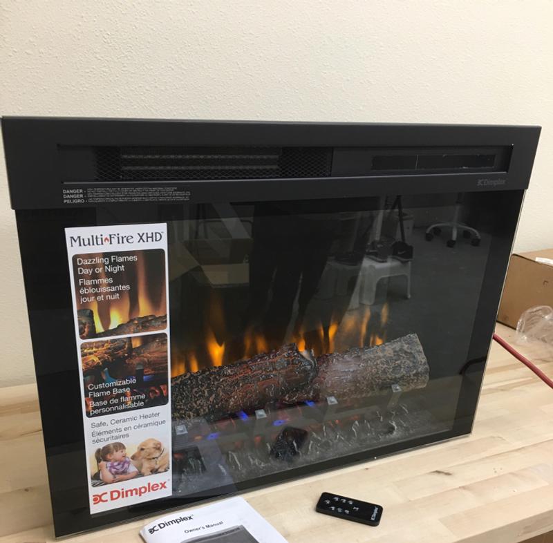 New!! 26 in. 1000 sq. ft. MultiFire XHD Electric Fireplace Insert