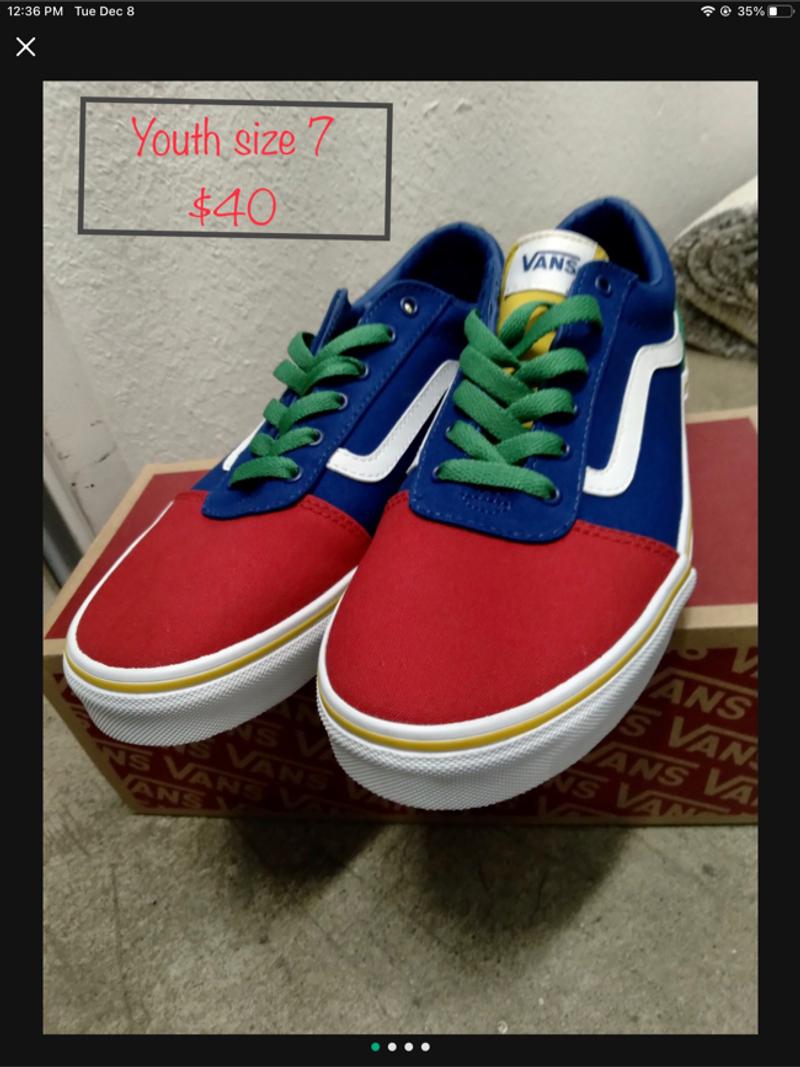 Vans youth size 7 for sale in Pasadena, CA 5miles Buy and Sell