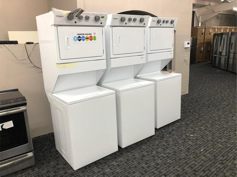 New open box stackable washer dryer units for sale in Cypress, TX