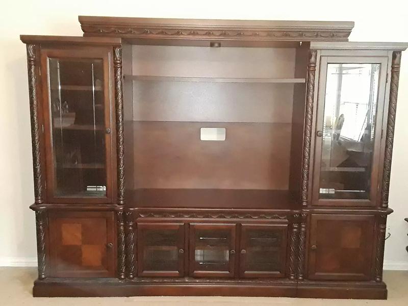 North Shore Entertainment Center by Ashley Furniture. Free Delivery can