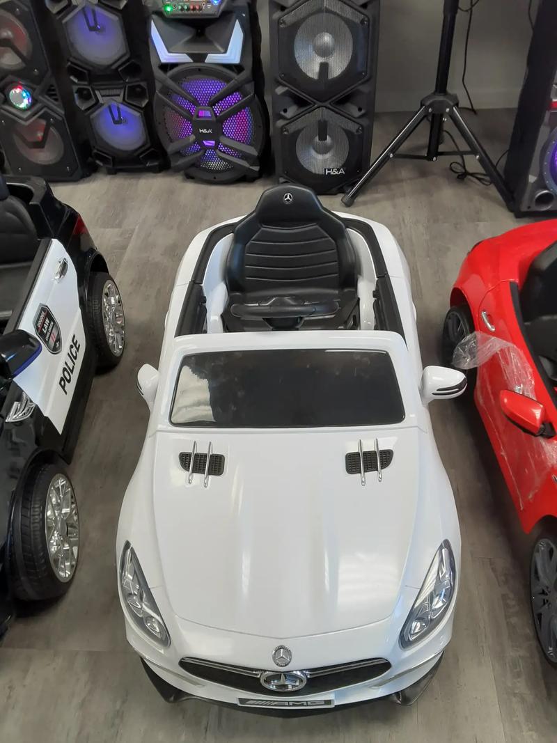Power wheel Mercedes Benz car for kids with parental remote control for ...