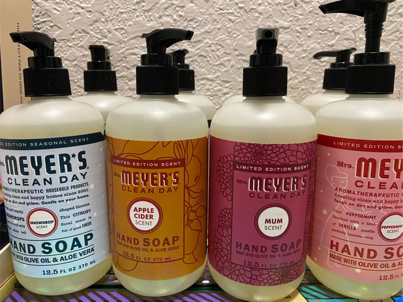 meyers hand soap apple cider
