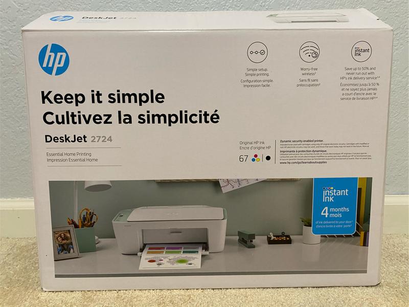 hp printer 2724