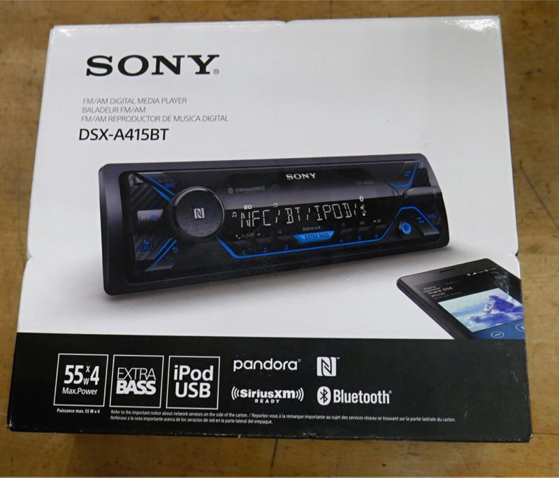 Sony DSXA415BT Digital Media Receiver with Bluetooth & Satellite Radio